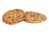 Whole-grain cereal biscuits