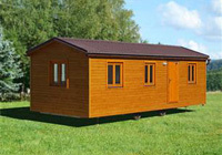 Mobile wood houses