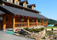 Canadian log cabins