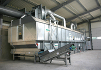 Driers for use of waste het