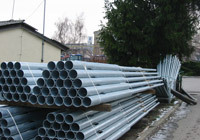 Production of poles